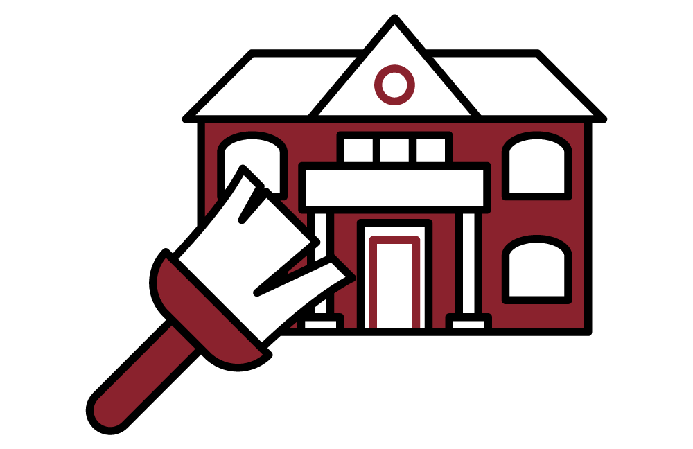 Воссоздание покрасок фасадов и интерьеров